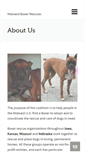 Mobile Screenshot of midwestboxerrescues.com